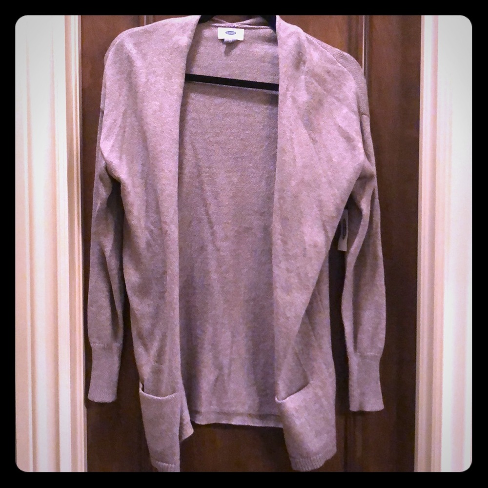 Tan cardigan